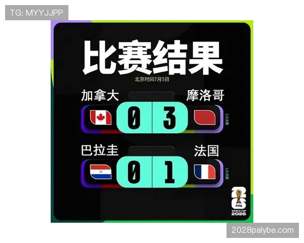 法国1-0巴拉圭战报：2026世界杯八强门票到手